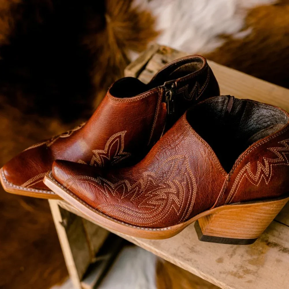 Brand New w/ Tags Ariat Jolene Snip-Toe Ankle Boot [Sedona] - Picture 5 of 11